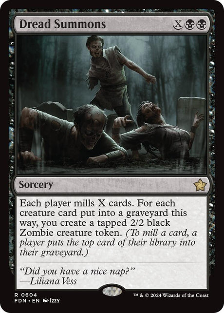 Image for Dread Summons (604) (Foundations) - Magic: The Gathering