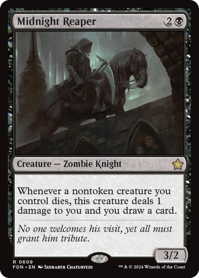 Image for Midnight Reaper (609) (Foundations) - Magic: The Gathering
