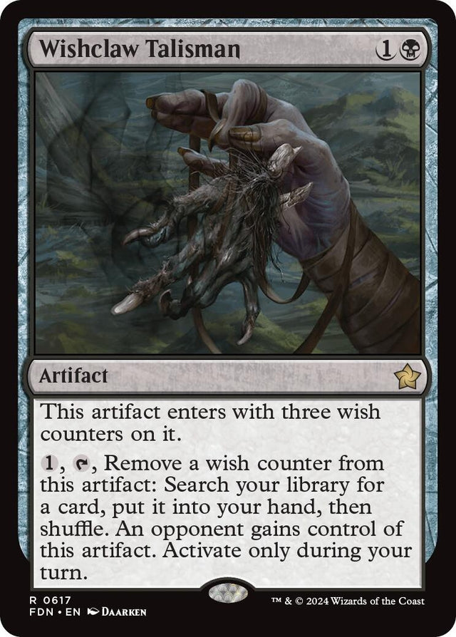 Image for Wishclaw Talisman (617) (Foundations) - Magic: The Gathering