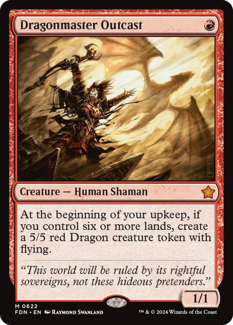 Image for Dragonmaster Outcast (622) (Foundations) - Magic: The Gathering