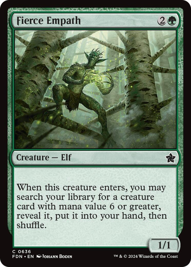 Image for Fierce Empath (636) (Foundations) - Magic: The Gathering