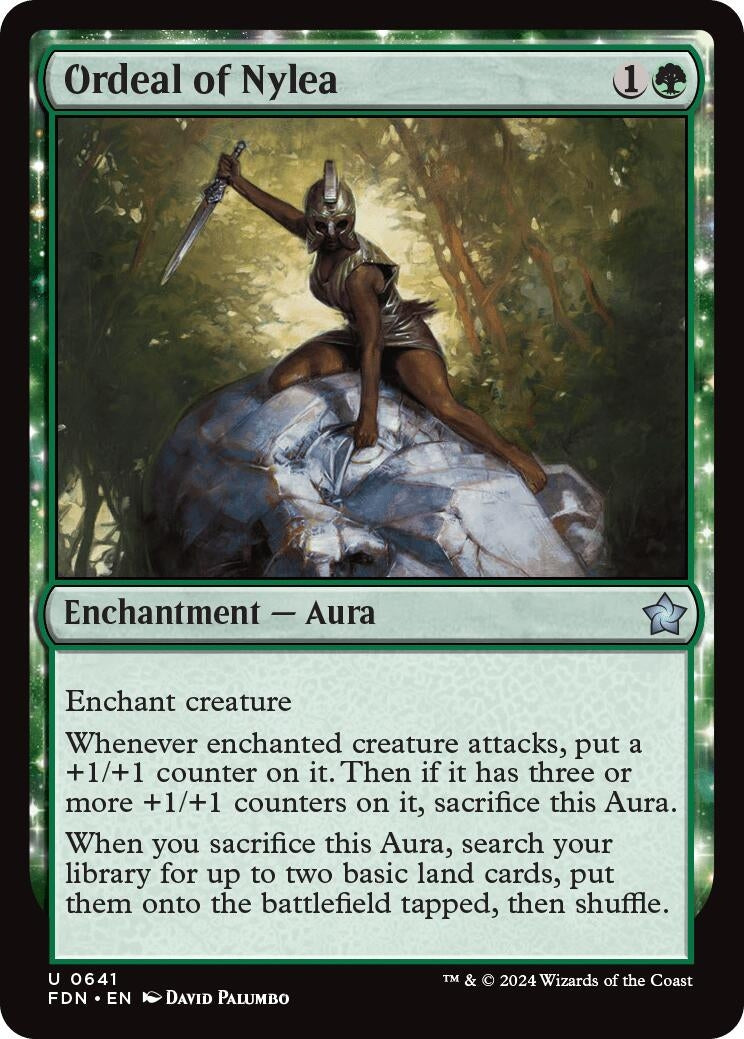 Image for Ordeal of Nylea (641) (Foundations) - Magic: The Gathering