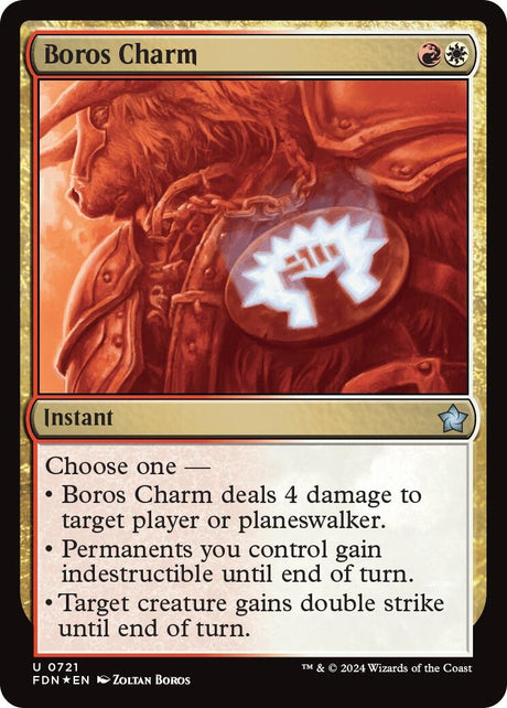 Image for Boros Charm (721) (Foil) (Foundations) - Magic: The Gathering