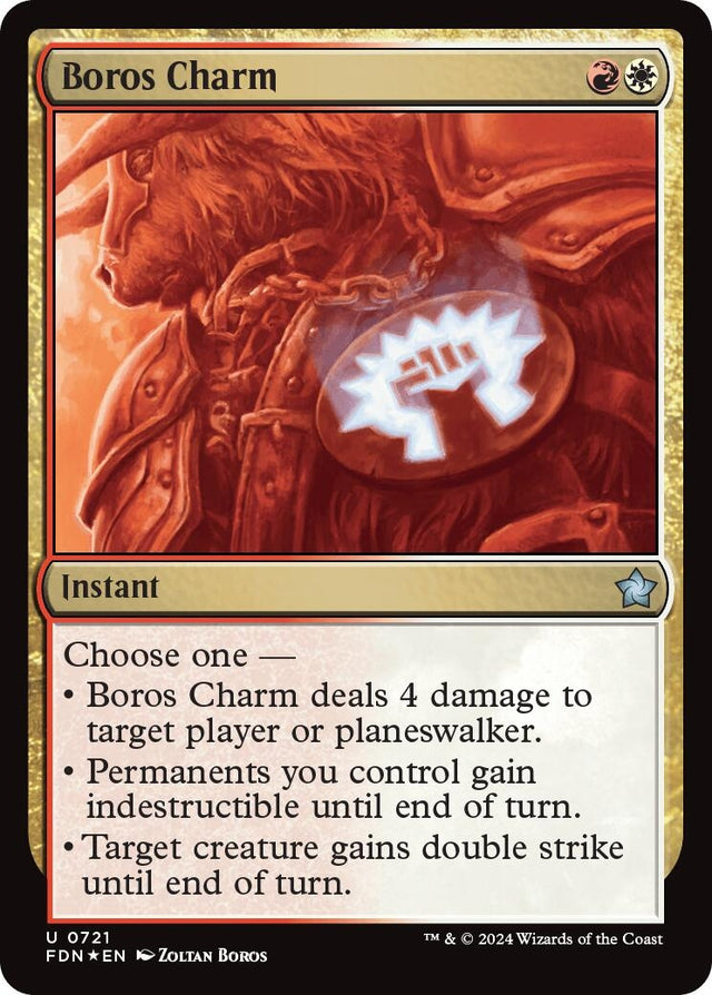 Image for Boros Charm (721) (Foil) (Foundations) - Magic: The Gathering