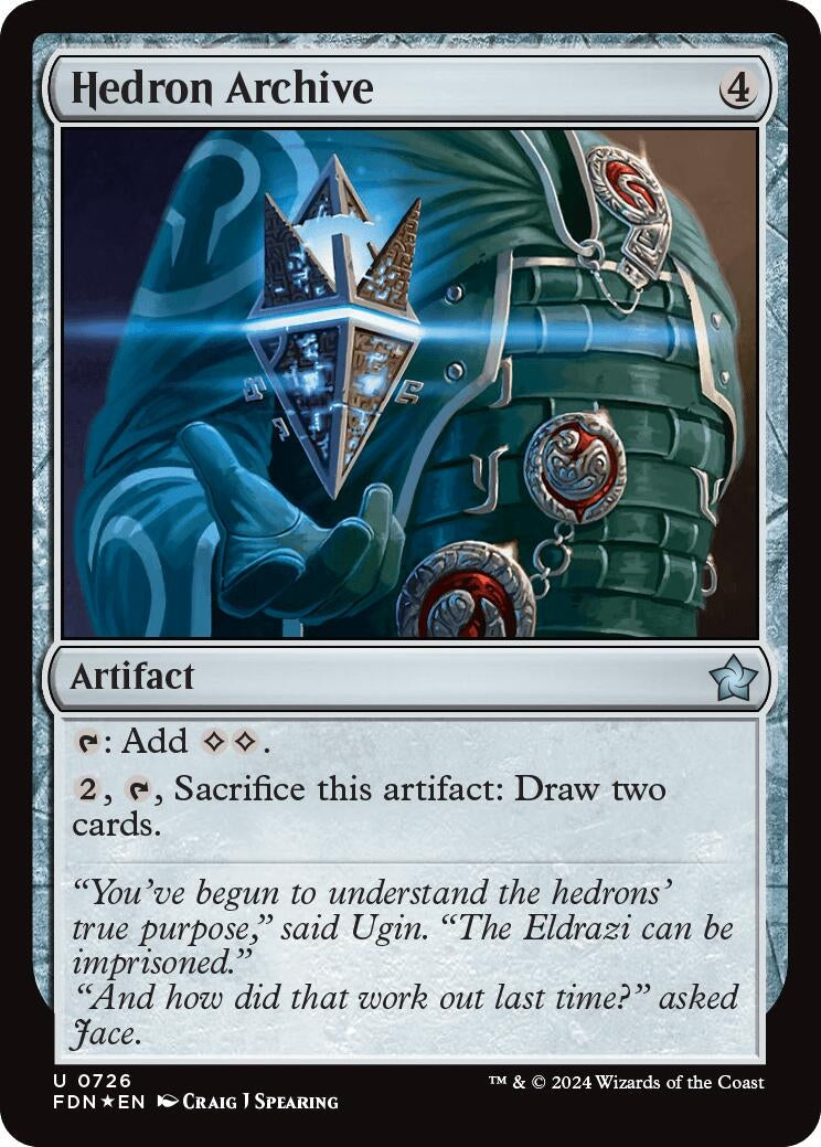 Image for Hedron Archive (726) (Foil) (Foundations) - Magic: The Gathering