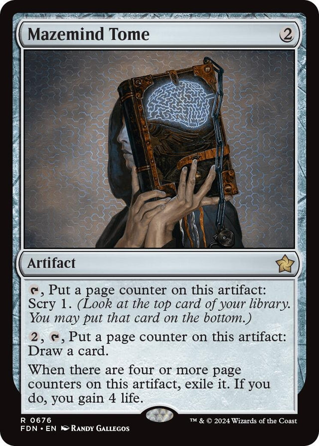 Image for Mazemind Tome (676) (Foundations) - Magic: The Gathering