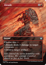 Image for Abrade (Borderless) (327) (Foundations) - Magic: The Gathering