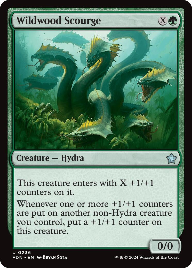 Image for Wildwood Scourge (236) (Foundations) - Magic: The Gathering