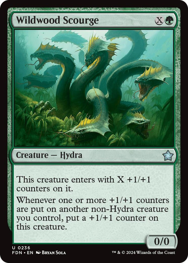 Image for Wildwood Scourge (236) (Foil) (Foundations) - Magic: The Gathering