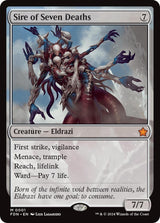 Image for Sire of Seven Deaths (1) (Foil) (Foundations) - Magic: The Gathering