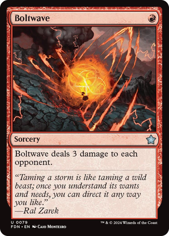 Image for Boltwave (79) (Foil) (Foundations) - Magic: The Gathering