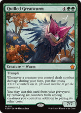 Image for Quilled Greatwurm (111) (Foundations) - Magic: The Gathering