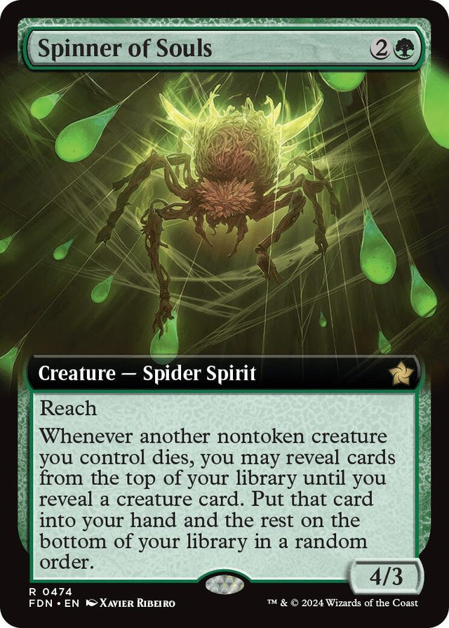 Image for Spinner of Souls (Extended Art) (474) (Foundations) - Magic: The Gathering