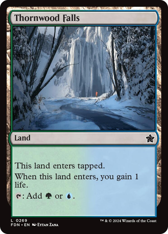 Image for Thornwood Falls (269) (Foundations) - Magic: The Gathering