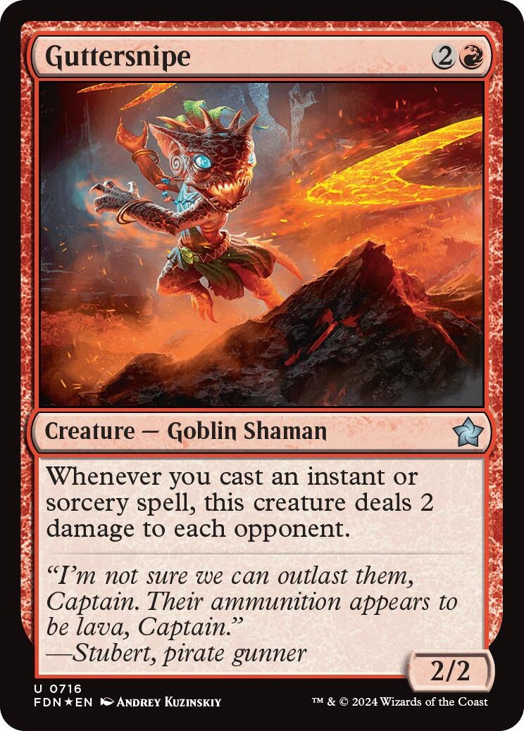 Image for Guttersnipe (716) (Foil) (Foundations) - Magic: The Gathering