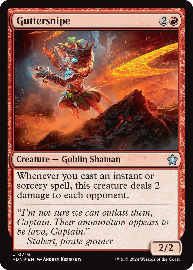Image for Guttersnipe (716) (Foil) (Foundations) - Magic: The Gathering