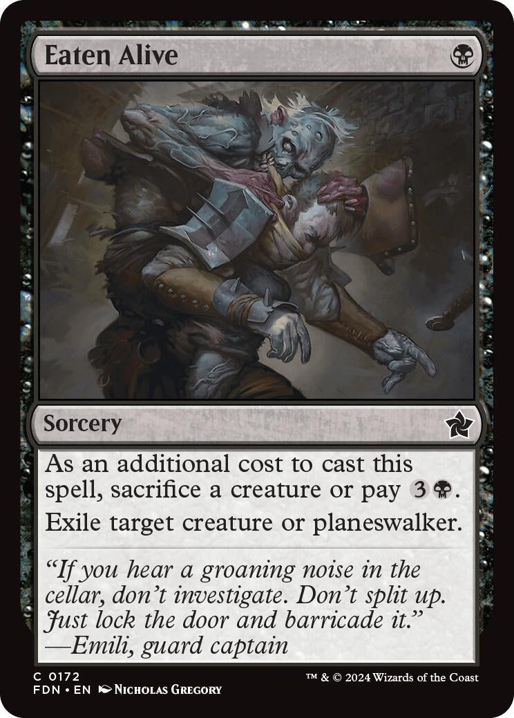 Image for Eaten Alive (172) (Foundations) - Magic: The Gathering