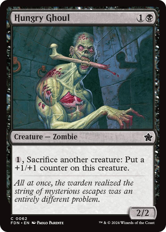 Image for Hungry Ghoul (62) (Foundations) - Magic: The Gathering