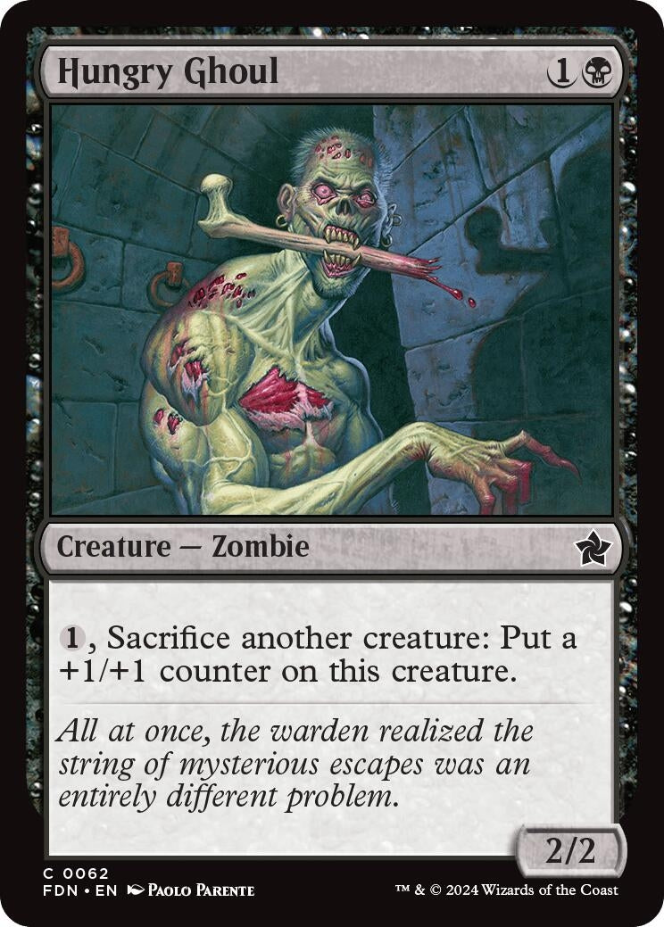 Image for Hungry Ghoul (62) (Foil) (Foundations) - Magic: The Gathering