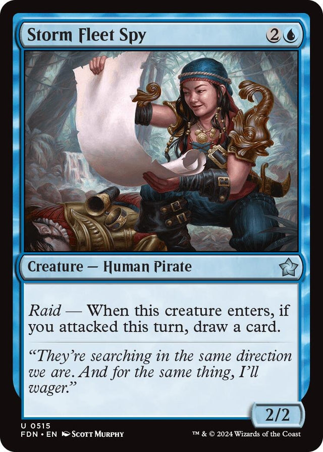 Image for Storm Fleet Spy (515) (Foundations) - Magic: The Gathering