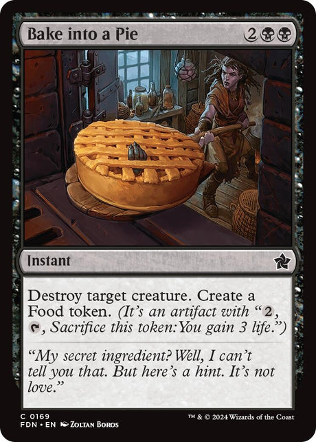 Image for Bake into a Pie (169) (Foil) (Foundations) - Magic: The Gathering
