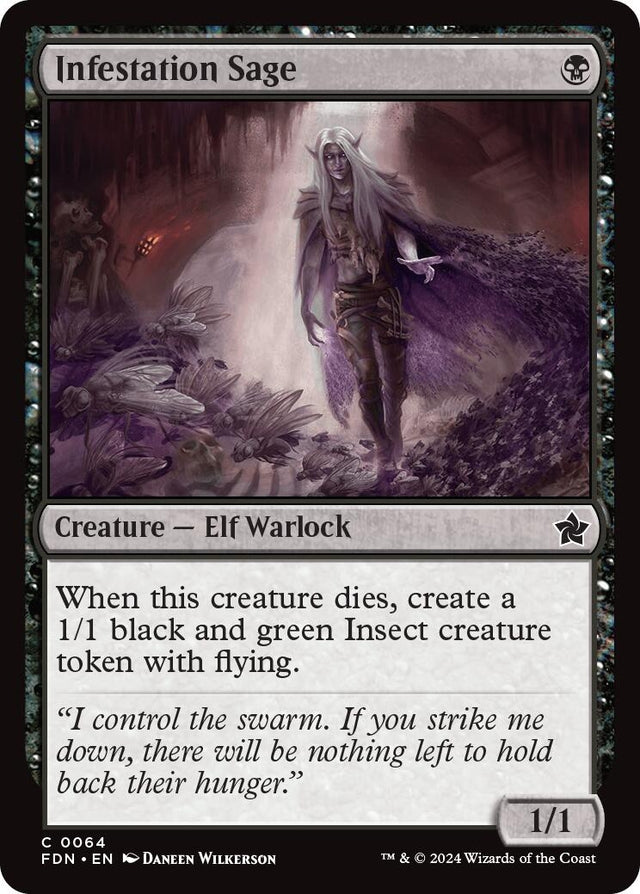 Image for Infestation Sage (64) (Foundations) - Magic: The Gathering