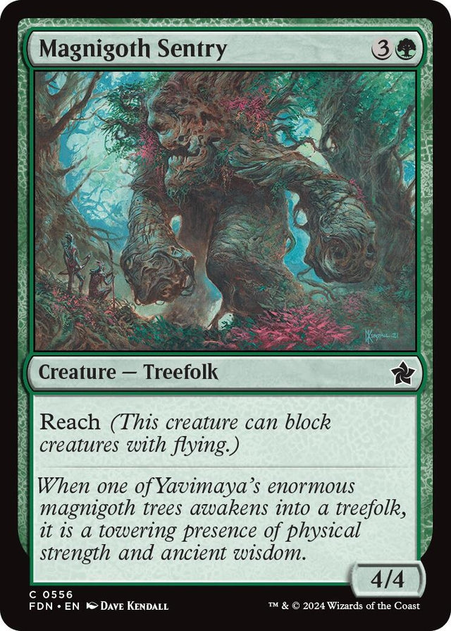 Image for Magnigoth Sentry (556) (Foundations) - Magic: The Gathering
