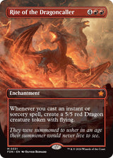Image for Rite of the Dragoncaller (Borderless) (331) (Foundations) - Magic: The Gathering