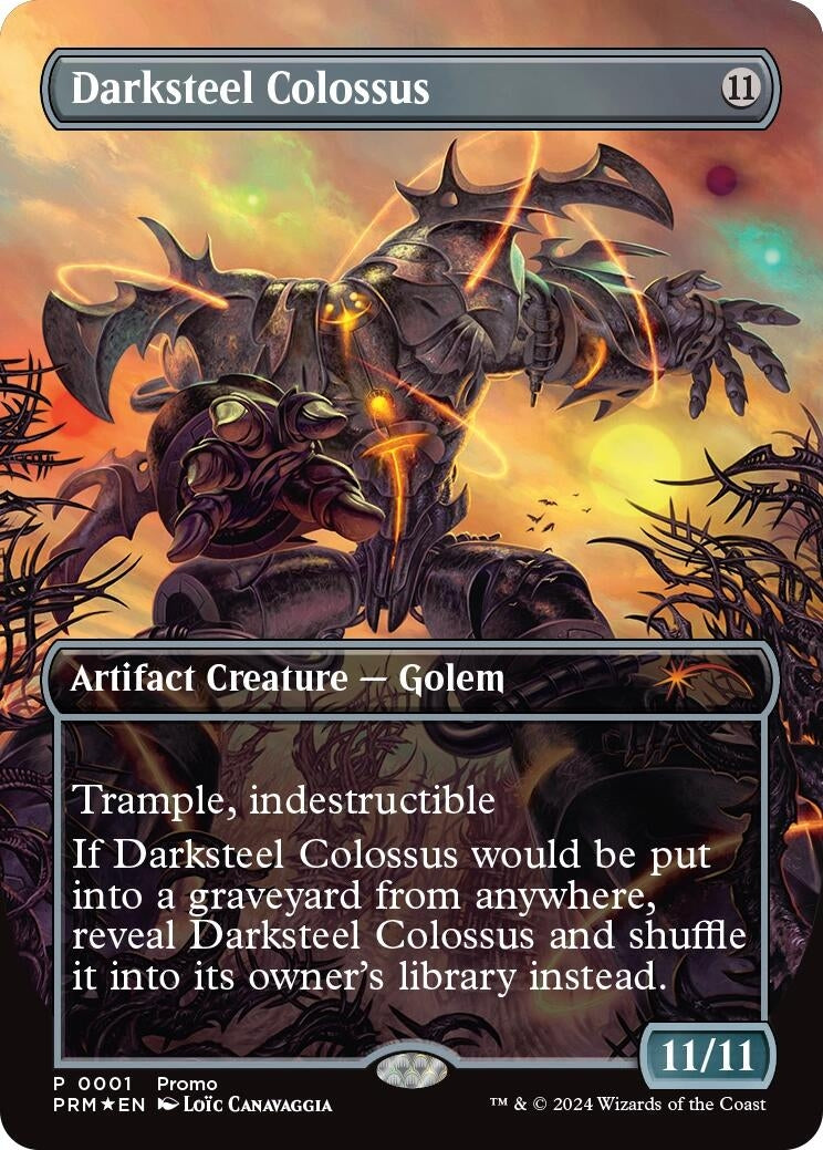 Image for Darksteel Colossus (1) (Foil) (Unique and Miscellaneous Promos) (UMP) - Magic: The Gathering