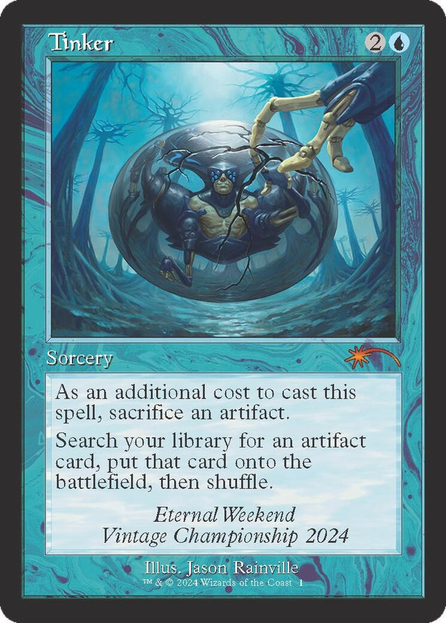 Image for Tinker (Retro Frame) (Eternal Weekend 2024 Promo) (1) (Unique and Miscellaneous Promos) (UMP) - Magic: The Gathering
