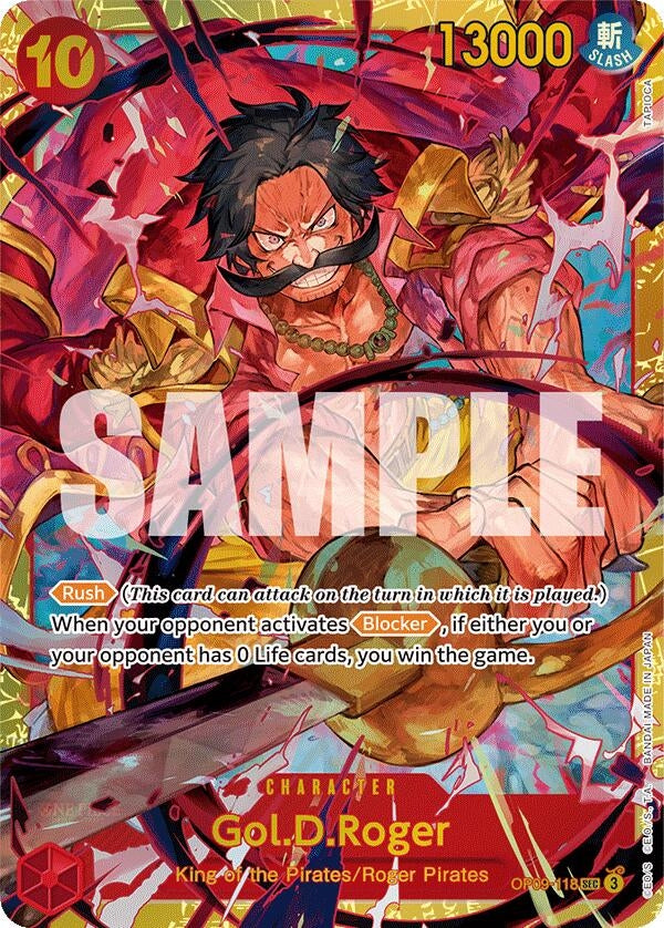 Image for Gol.D.Roger (OP09-118) (Foil) (Emperors in the New World) - One Piece Card Game