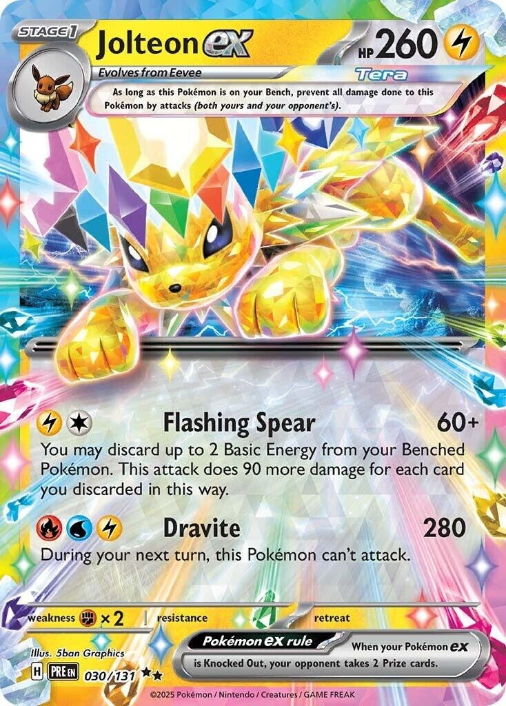 Jolteon ex (030/131) (SV: Prismatic Evolutions)