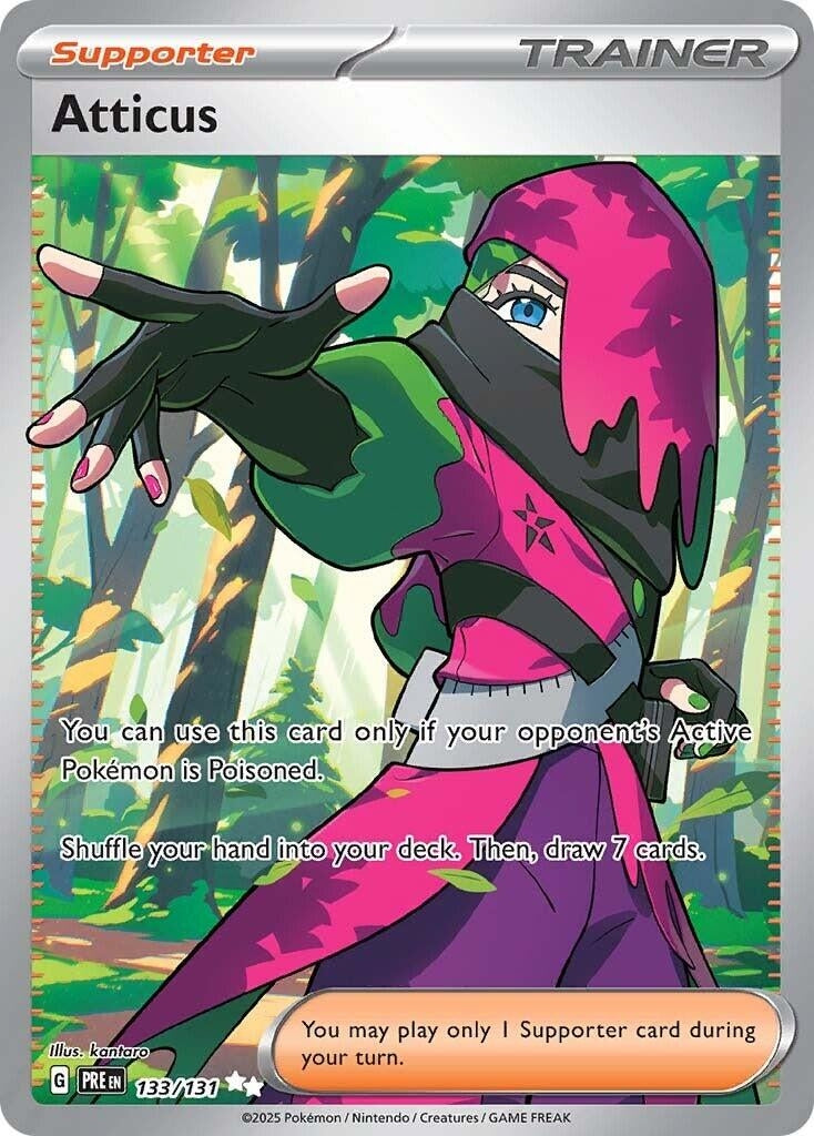Atticus (133/131) (SV: Prismatic Evolutions)