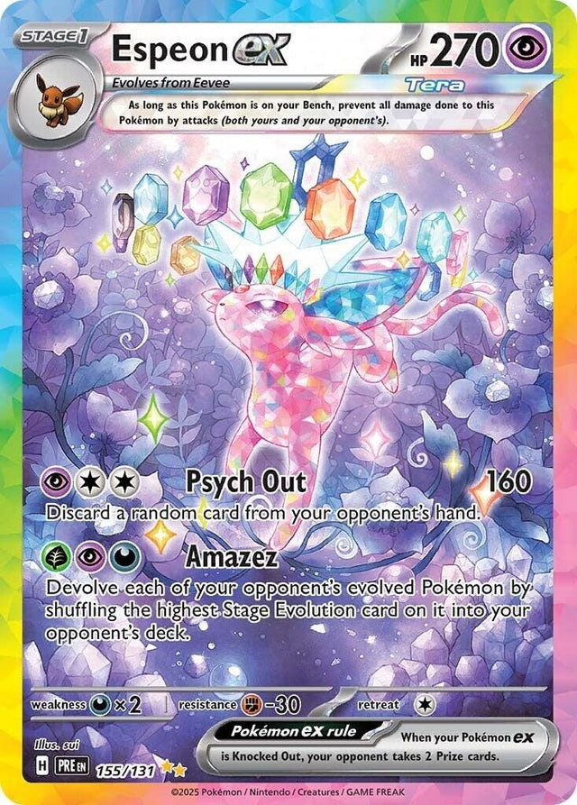 Image for Espeon ex (155/131) (SV: Prismatic Evolutions) - Pokemon
