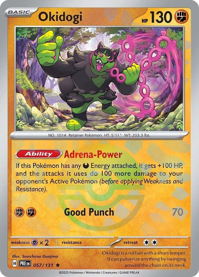 Image for Okidogi (Poke Ball Pattern) (057/131) (SV: Prismatic Evolutions) - Pokemon