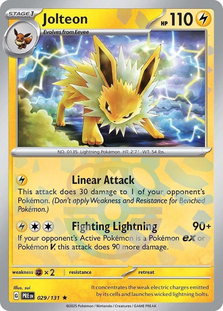 Image for Jolteon (Master Ball Pattern) (029/131) (PRE) - Pokemon