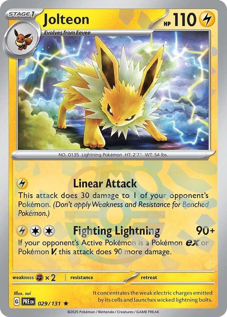 Image for Jolteon (Master Ball Pattern) (029/131) (PRE) - Pokemon