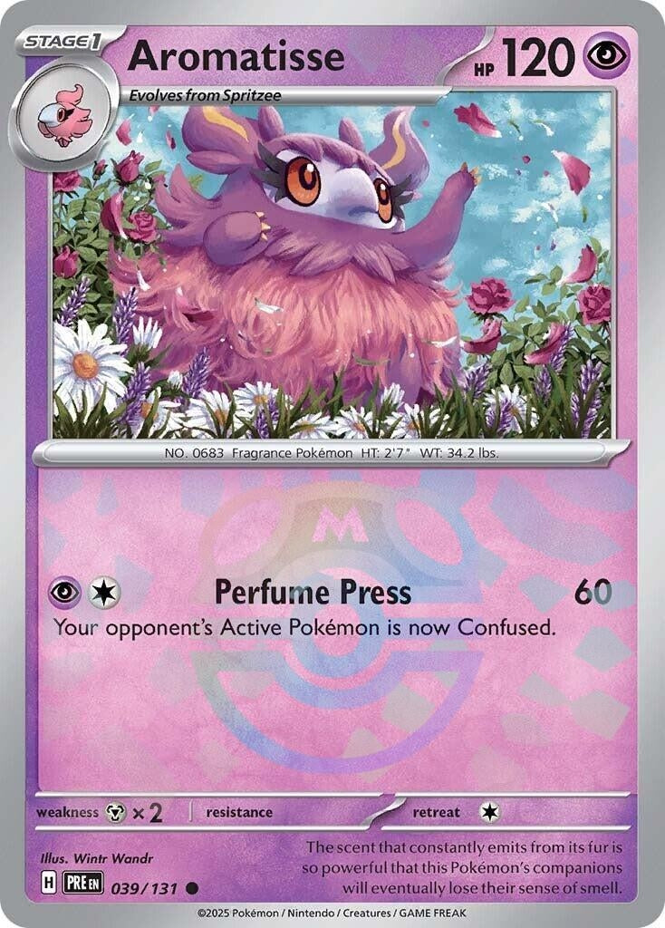 Aromatisse (Master Ball Pattern) (039/131) (SV: Prismatic Evolutions)