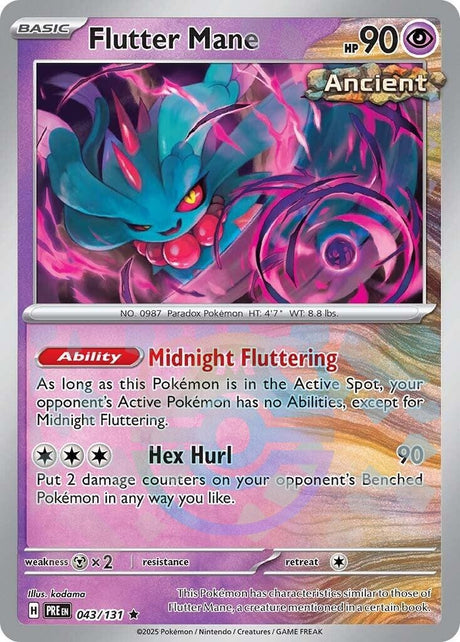 Image for Flutter Mane (Master Ball Pattern) (043/131) (PRE) - Pokemon