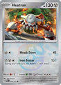 Image for Heatran (Master Ball Pattern) (068/131) (SV: Prismatic Evolutions) - Pokemon