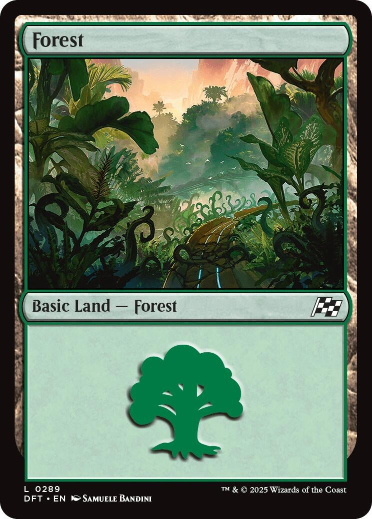 Image for Forest (0289) (289) (Aetherdrift) (DFT) - Magic: The Gathering