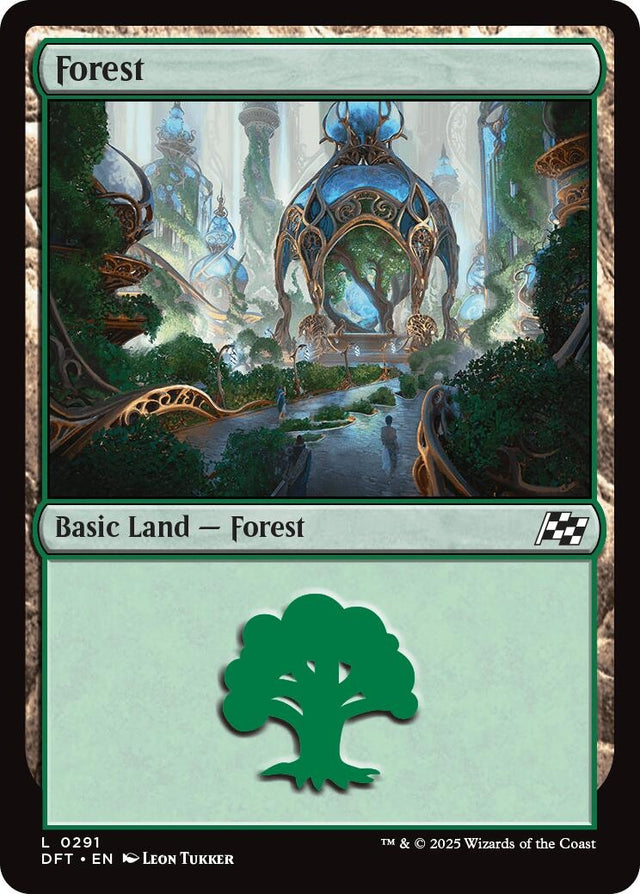 Image for Forest (0291) (291) (Aetherdrift) (DFT) - Magic: The Gathering