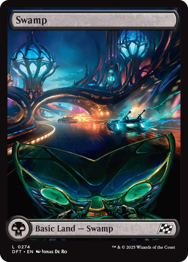Image for Swamp (0274) (274) (Aetherdrift) (DFT) - Magic: The Gathering