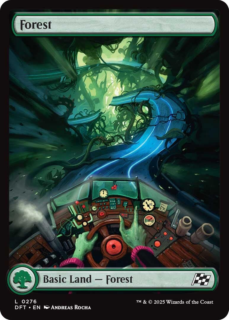 Image for Forest (0276) (276) (Aetherdrift) (DFT) - Magic: The Gathering