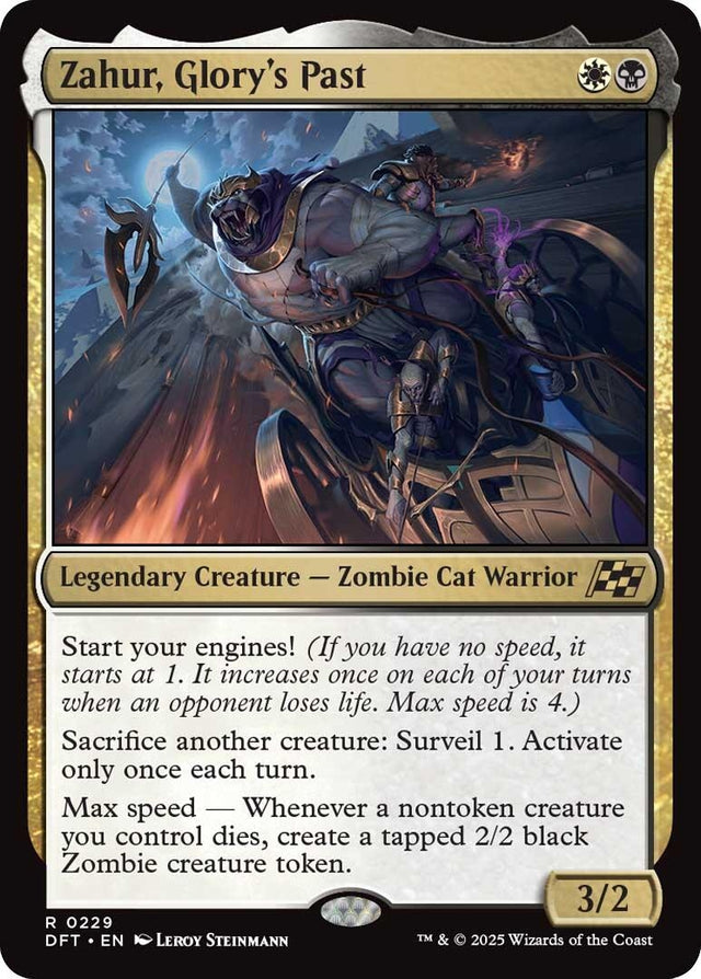 Image for Zahur, Glory's Past (229) (Aetherdrift) (DFT) - Magic: The Gathering