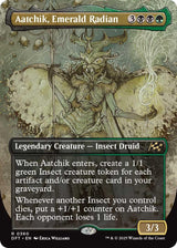 Image for Aatchik, Emerald Radian (Borderless) (360) (Aetherdrift) (DFT) - Magic: The Gathering