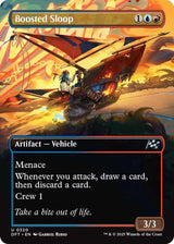 Image for Boosted Sloop (Borderless) (320) (Aetherdrift) (DFT) - Magic: The Gathering