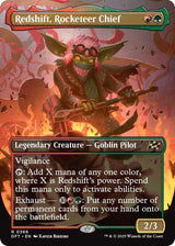Image for Redshift, Rocketeer Chief (Borderless) (366) (Aetherdrift) (DFT) - Magic: The Gathering