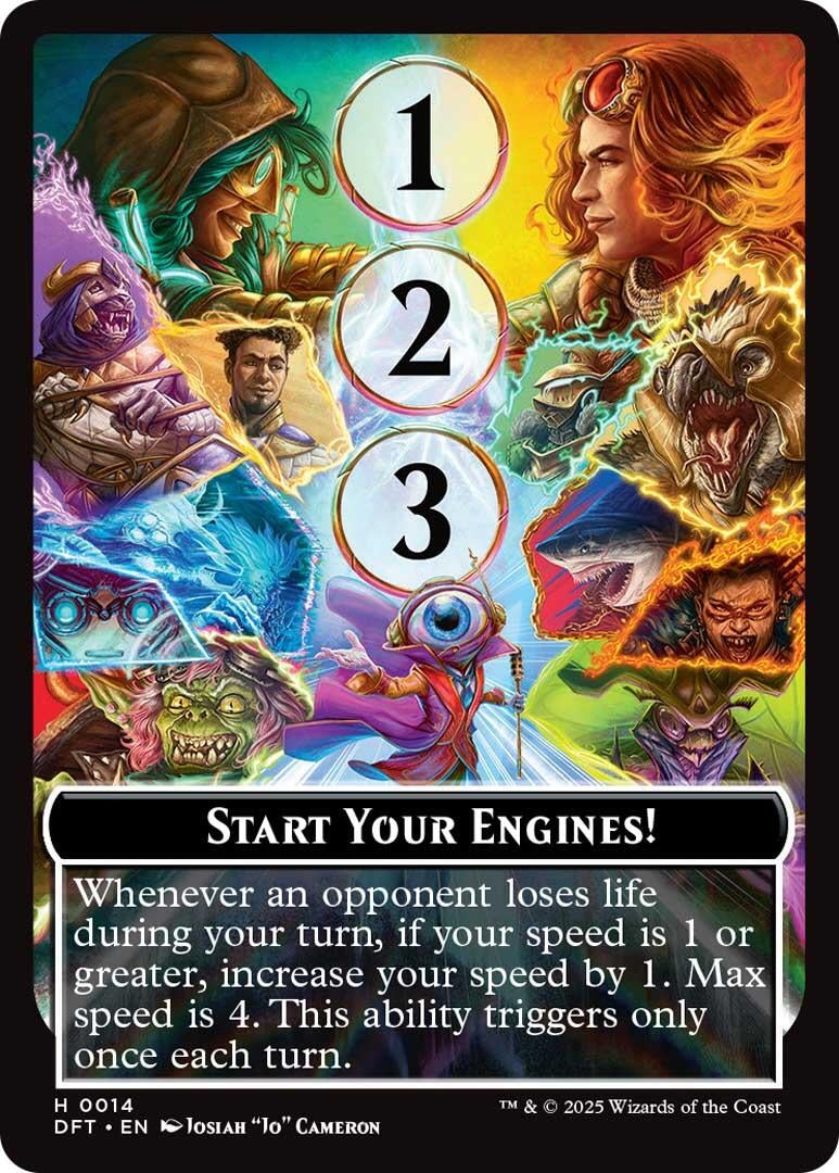 Image for Start Your Engines! // Max Speed (14) (Foil) (Aetherdrift) (DFT) - Magic: The Gathering