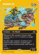 Image for Bulwark Ox (Borderless) (First-Place Foil) (532) (Foil) (Aetherdrift) (DFT) - Magic: The Gathering